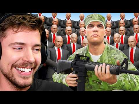 100 Assassins vs 10 Real Soldiers