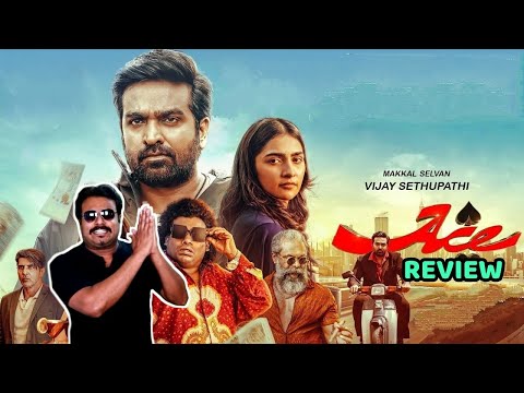 Ace Movie Review by Filmi craft Arun | Vijay Sethupathi | Rukmini Vasanth | Yogi Babu| Arumuga Kumar