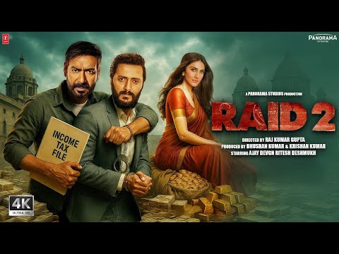 RAID 2 Full Movie | Ajay Devgn | Riteish Deshmukh | Tabu | New Bollywood Hindi Action Hd Movies 2025