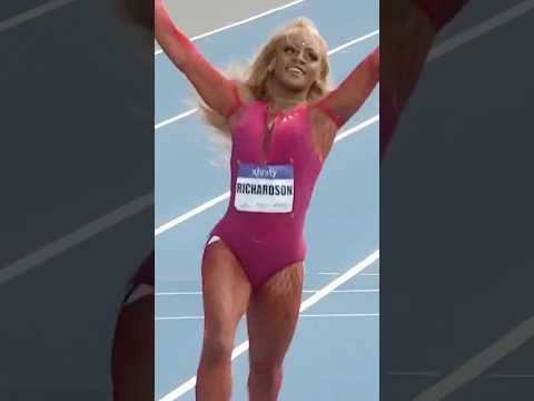 Sha'Carri making it look EASY 🏃‍♀️