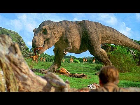 T-Rex Ambush Scene – Jurassic Park (1993) Movie Clip HD