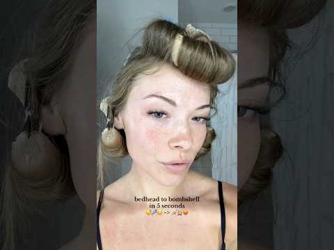 the power of overnight curls 🤯✨💅🏼 #hairinspo #overnightcurls #trending