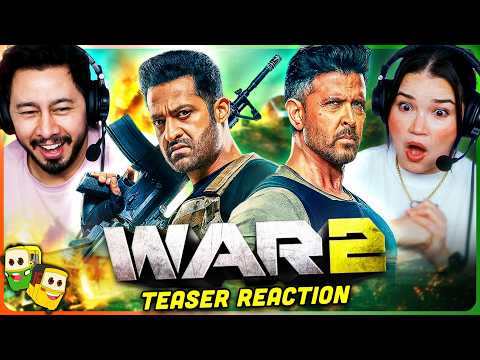 WAR 2 Teaser Reaction! | Hrithik Roshan | N.T. Rama Rao Jr. | Kiara Advani | YRF