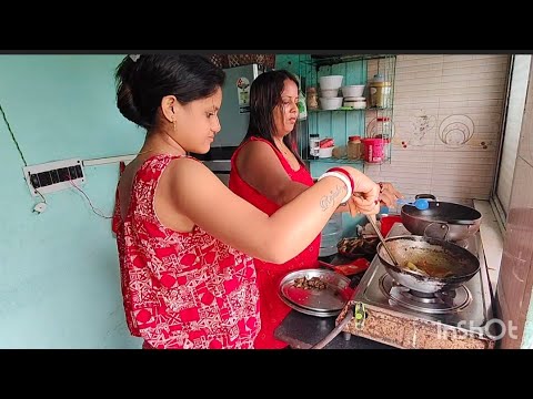 আজ মিষ্টু আর আমি মাছের রেসিপি বানালাম দুজনে একসাথে #minevlog @gouriqueen6421