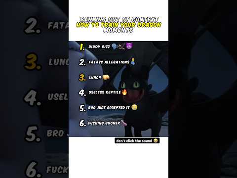 Ranking How To Train Your Dragon Moments 😭