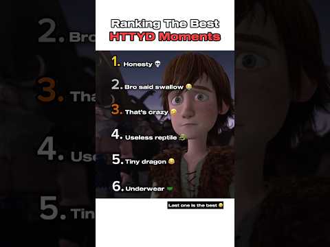 Ranking The Best How To Train Your Dragon Moments