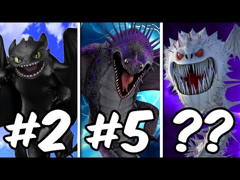 TOP 20 Most POWERFUL DRAGONS in How To Train Your Dragon